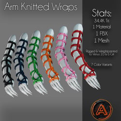 Arm Knitted Wraps