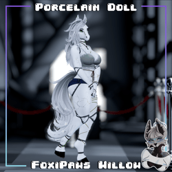 Porcelain Doll - Willow - Foxipaws Retexture