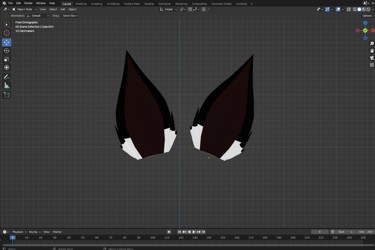 Stylized Fluffy Ears [FBX]