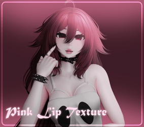 {Server Free} Pink Lip Texture
