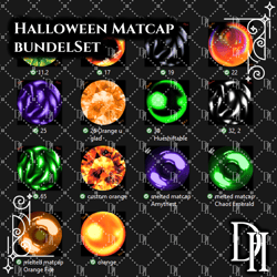 Halloween Matcaps Bundel (limited)