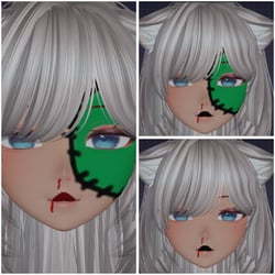 halloween pack for "Starlight" Anime Head