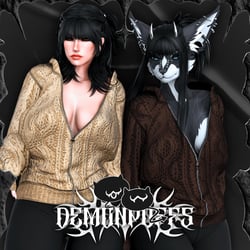 COZY AUTUMN SET (MULTIBASE FURRY AND HUMAN, VRCFURY PREFABS)