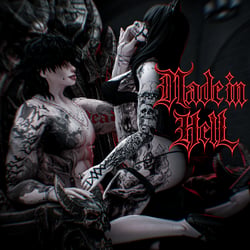 Made in Hell - 4k Body Texture - Couple