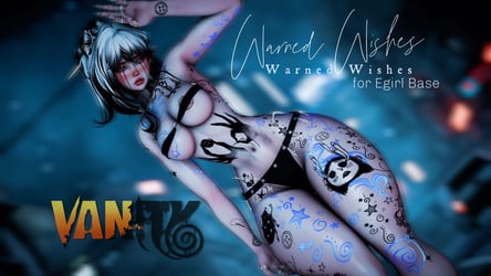 WARNED WISHES - FREE Texture for Egirl Base