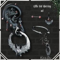 Little Bat Piercing set