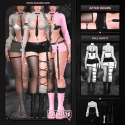 "After Hours" — Full Outfit for VRChat