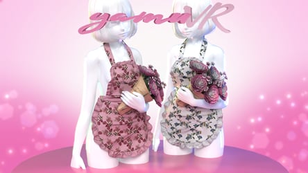 Flower Buqette and Apron