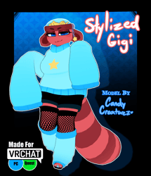 Stylized Gigi - PC/Quest VRChat Avatar