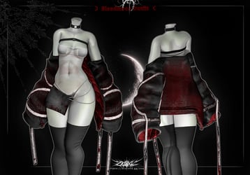 ⸸ Bloodmoon Outfit [VRBase]