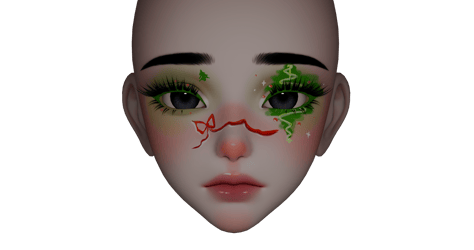 Christmas make up(amelia)