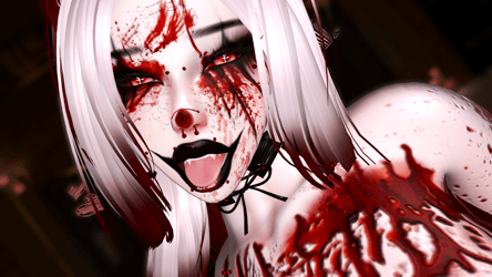 Bloody Clown Set (Honeylab Head & Egirl Body Base)