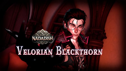 "Velorian Blackthorn" Vampire Male PC & Opti (FaceTracking, GOGO, LimbScaling, Lighting Sliders)