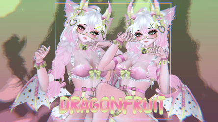 Dragonfruit - VRCFT / SFW (NITRO FREE!)