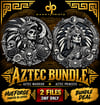 Aztec Warrior & Princess Bundle | HueForge 3MF Files | Danny Printz ...