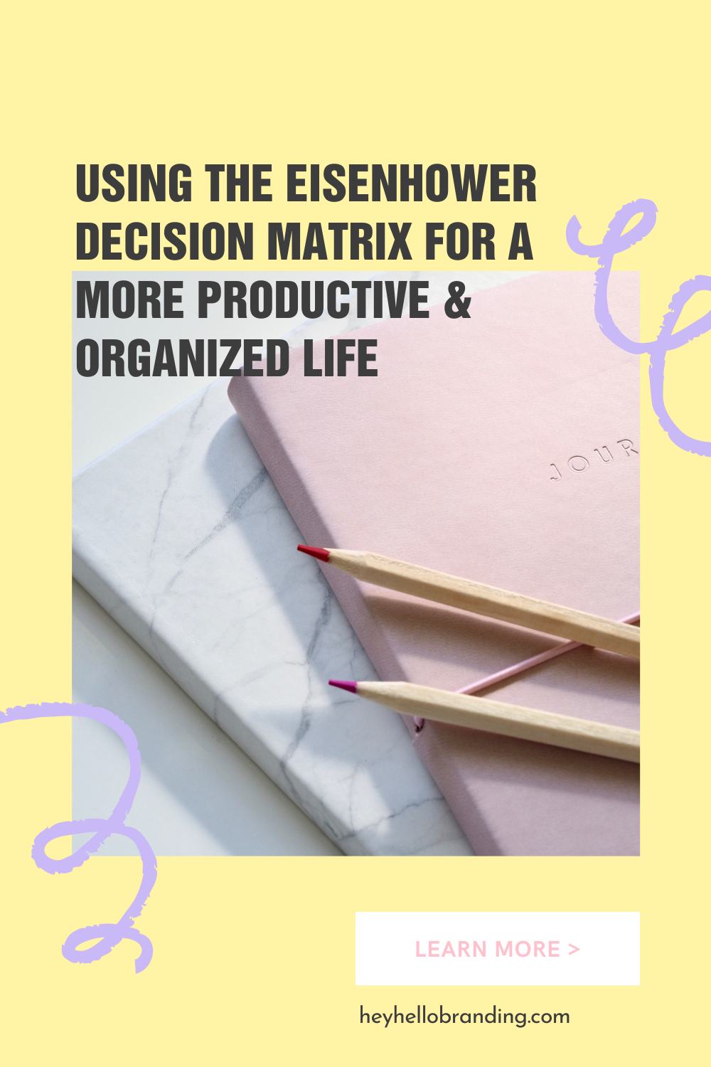 Using The Eisenhower Decision Matrix for a More Productive & Organized Life