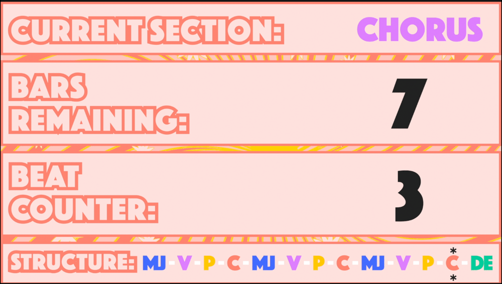 Funk 102 Drumless Track Structure Video Screenshot