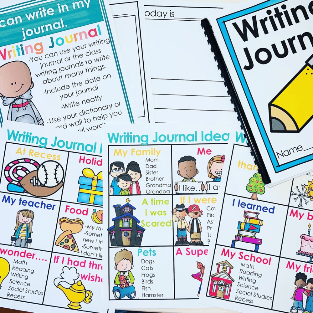 writing journal center