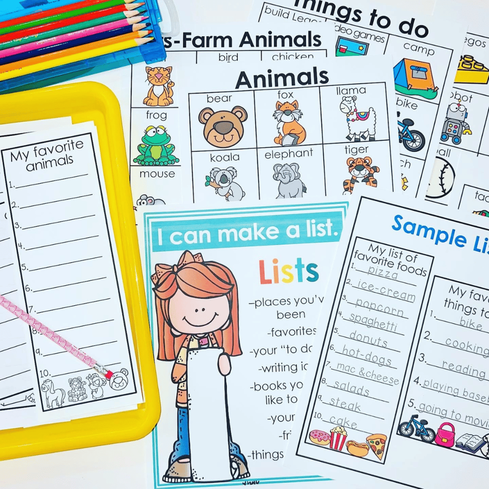 list center activity