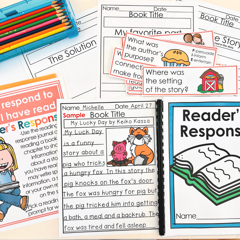 reading response center activity