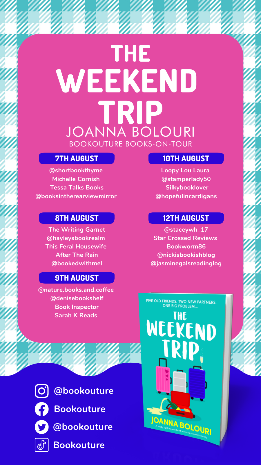 The Weekend Trip by Joanna Bolouri Blog Tour