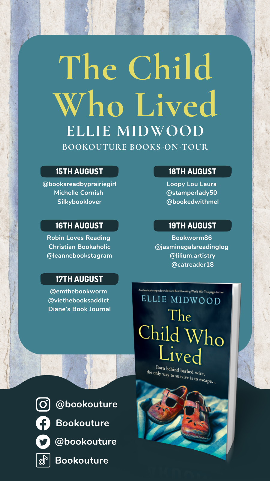 The Child Who Lived blog tour dates