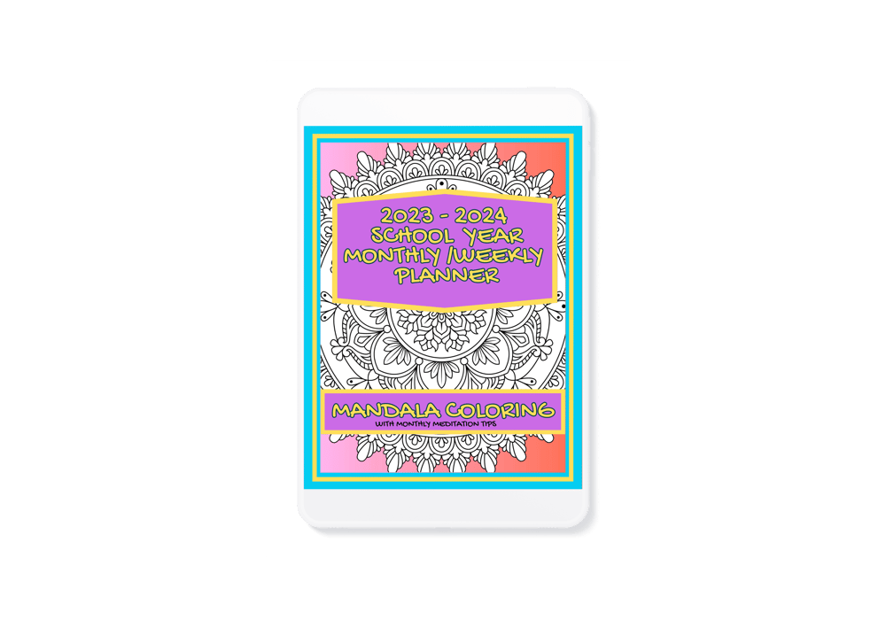 2024 Coloring Planner: Order Now (Hardcover, Printable or Digital)