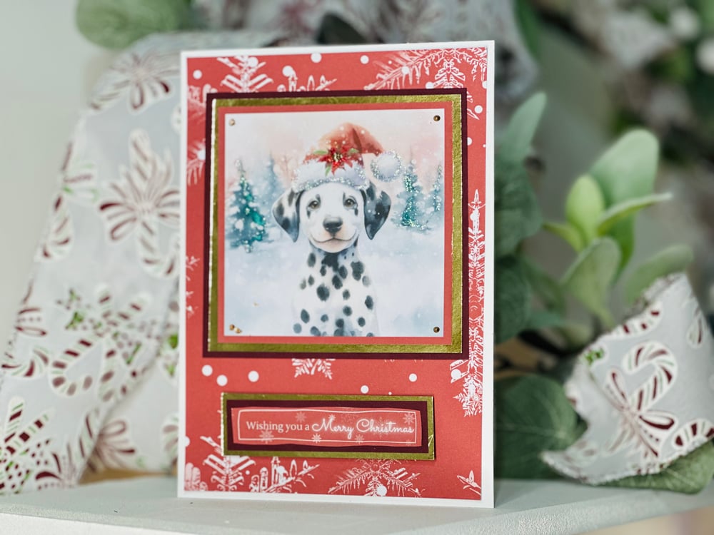 Opulence By Design Crafts Pom Poms and Paws Dotty Dalmnation