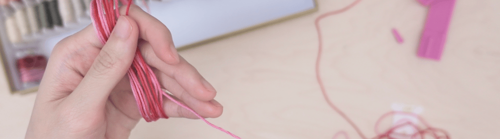 how to bobbin your embroidery floss