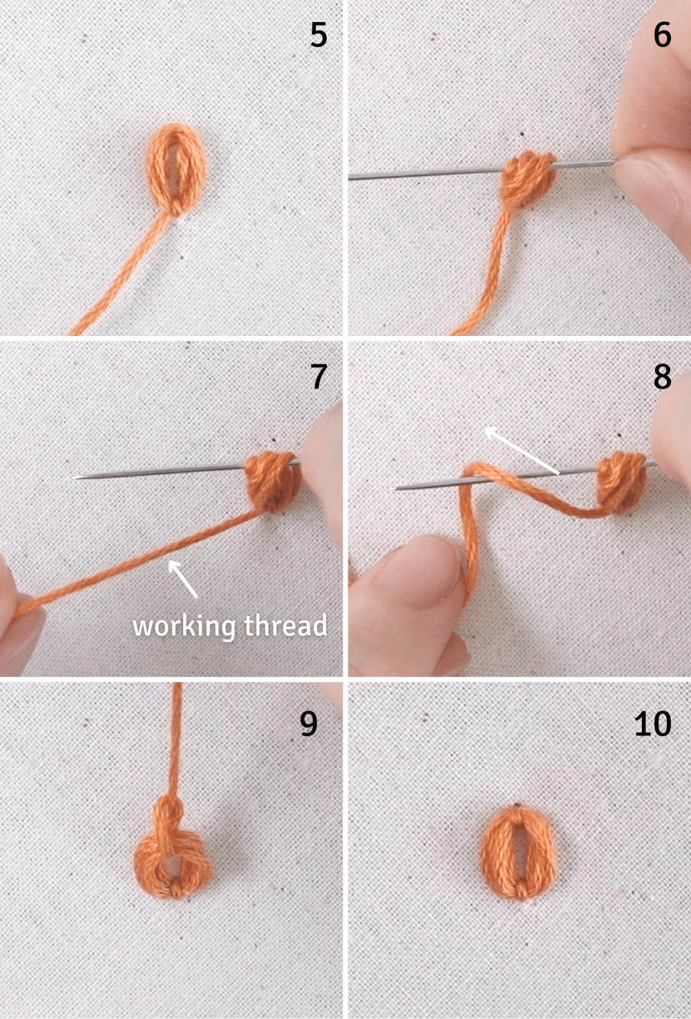 how to petal stitch embroidery