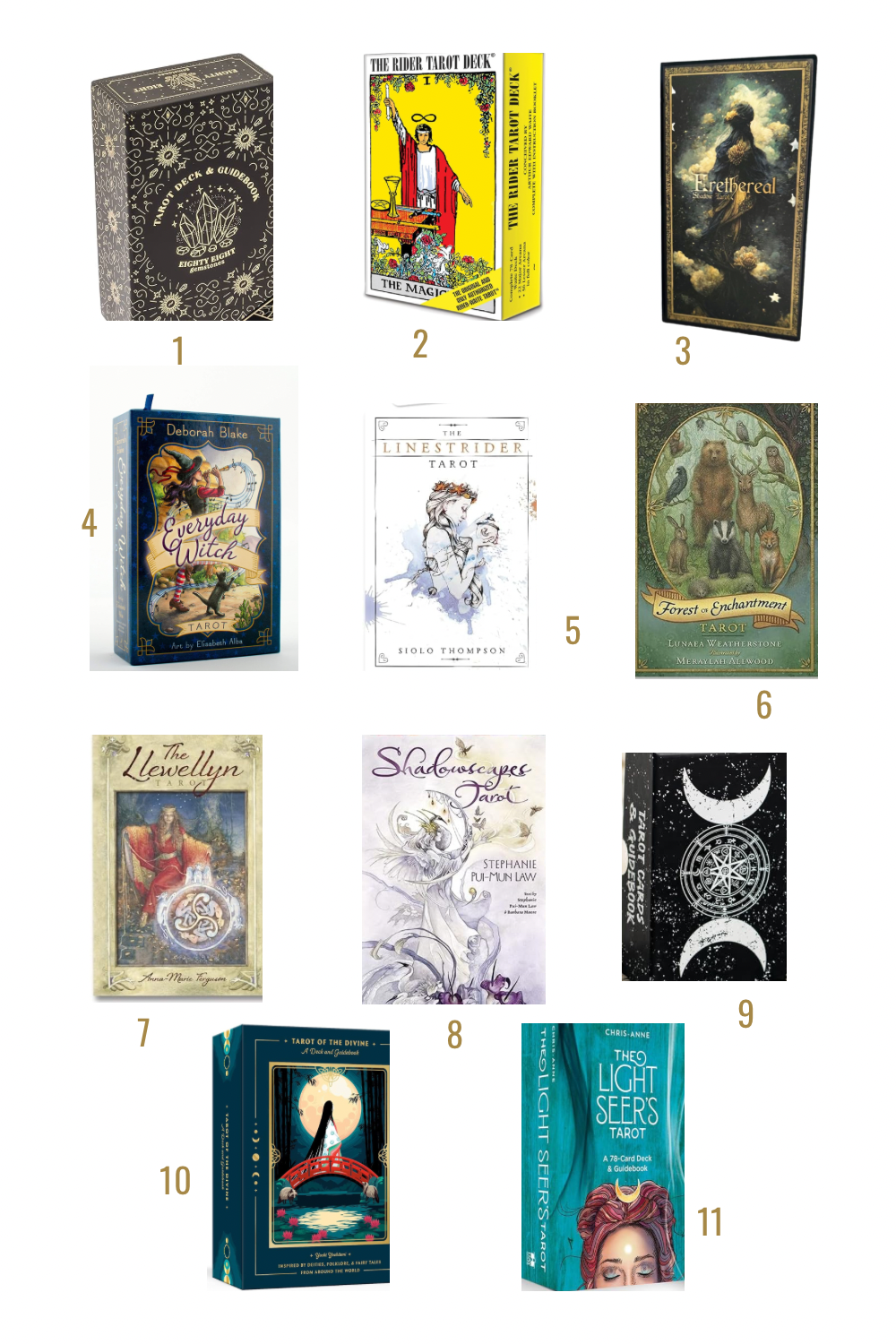 Tarot Decks that Wow