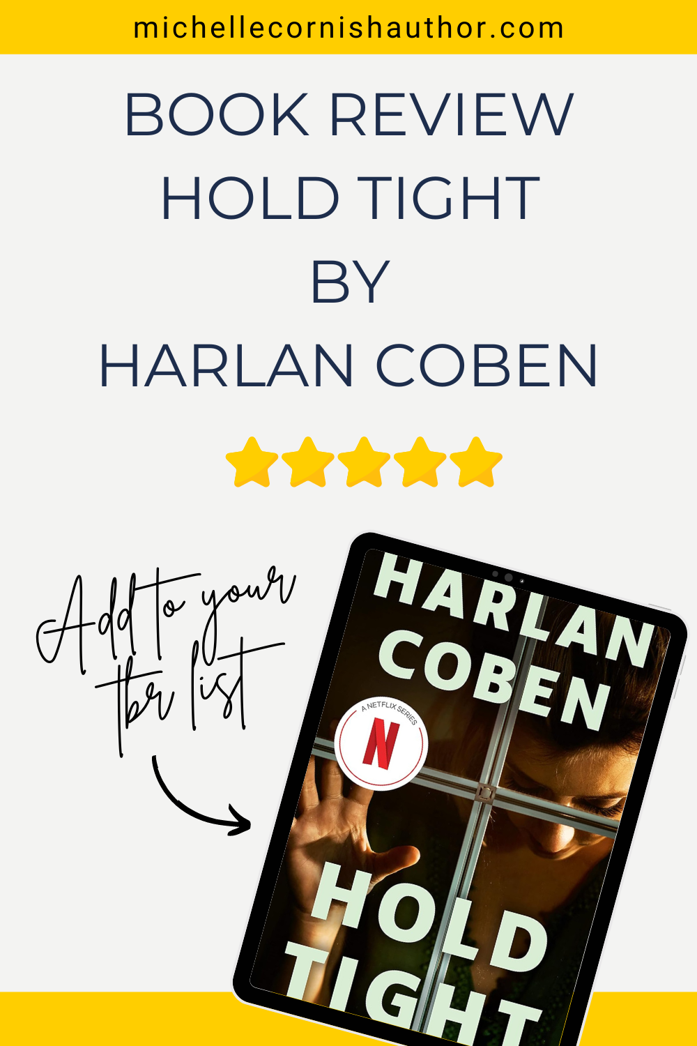 Book Review of Hold Tight by Harlan Coben