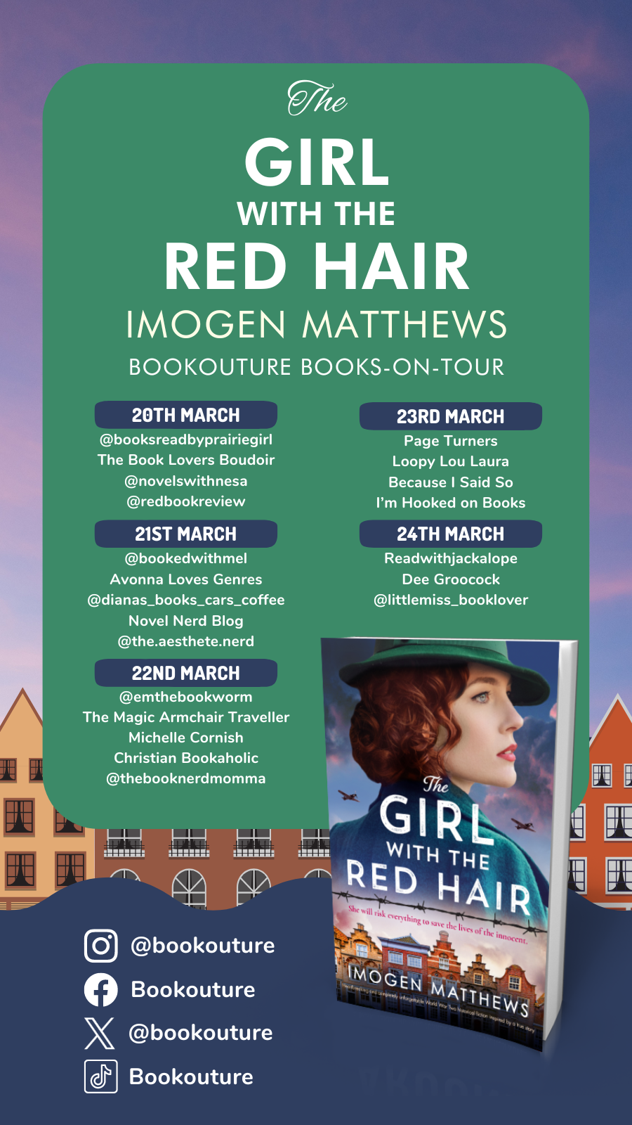 The Girl with the Red Hair by Imogen Matthews Blog Tour