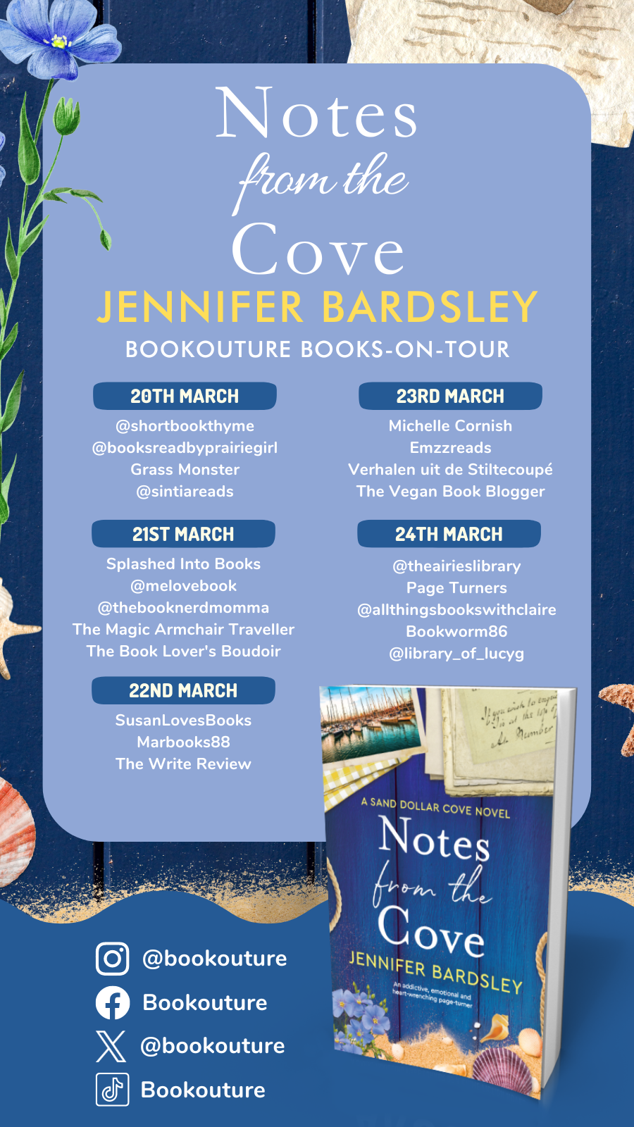 Blog Tour for Notes from the Cove by Jennifer Bardsley