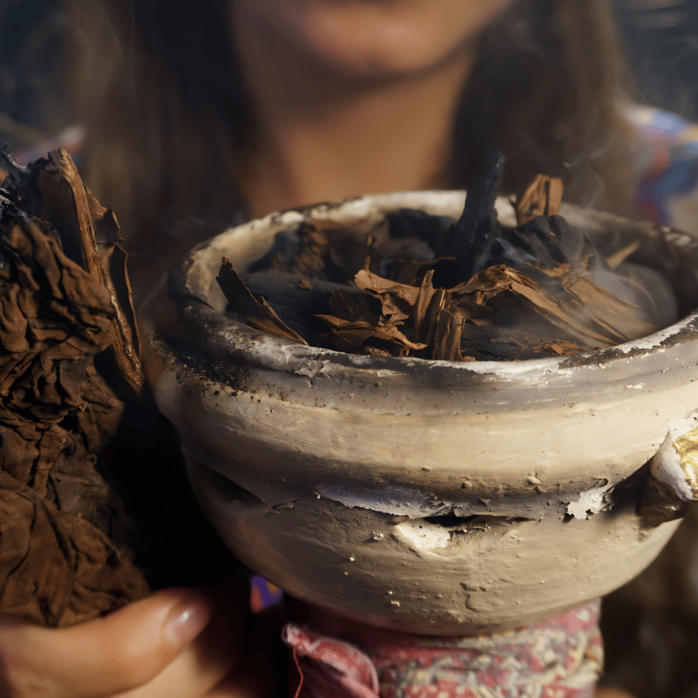 Burning herbs like tobacco, engaging in yoga, taking nature walks, and resonating with the vibrations of Tibetan bowls are all potent methods for purifying the mind, body, and spirit.