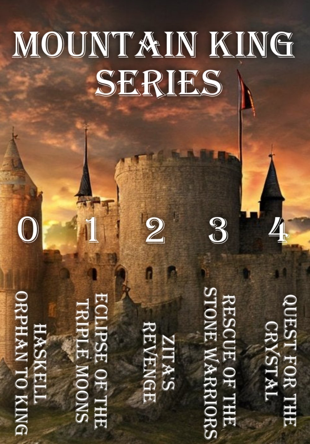 Get the first five books of the Mountain King Series for free as a member of the Fantasy Action Adventure Club