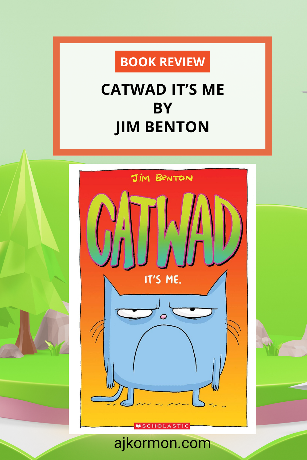 Catwad It's Me by Jim Benton is perfect for reluctant readers!