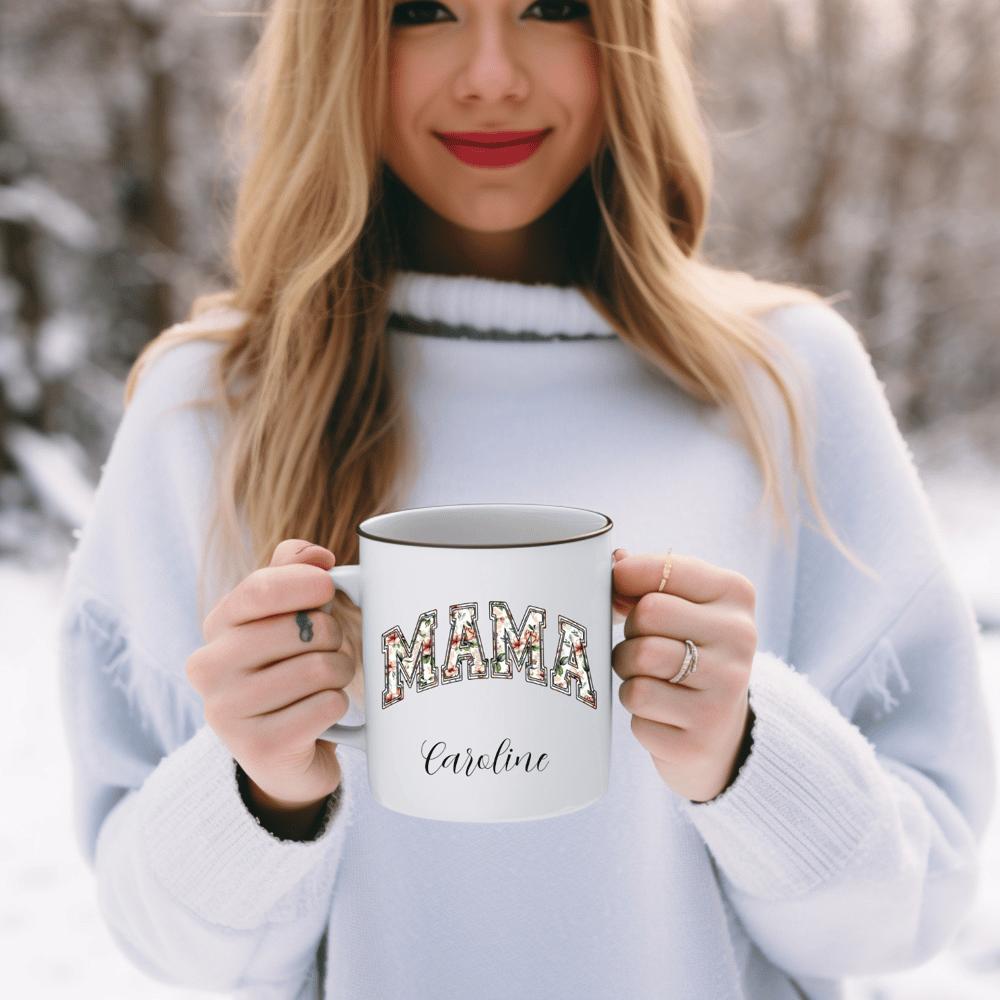 Mama You Are The Best Name Modern Coffee Mug - Kickis Shop Zazzle