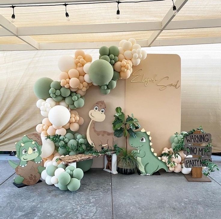Dinosaure birthday party