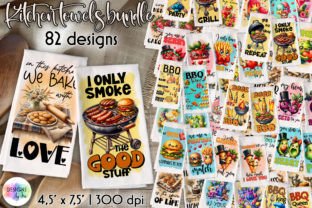 KITCHEN TOWELS SUBLIMATION BUNDLE - Creative Fabrica