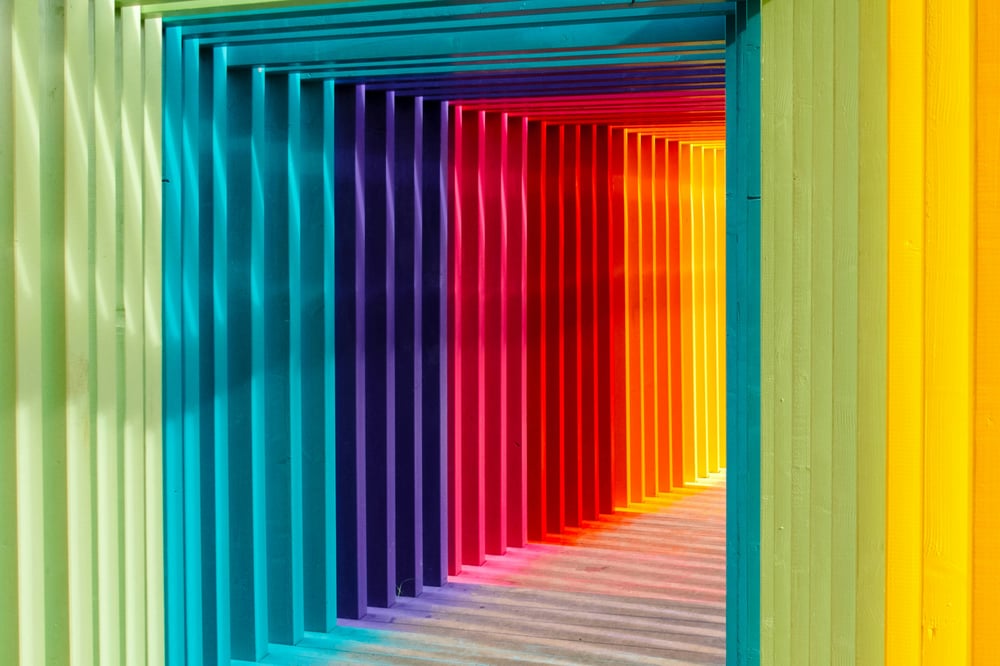 Rainbow Hallway