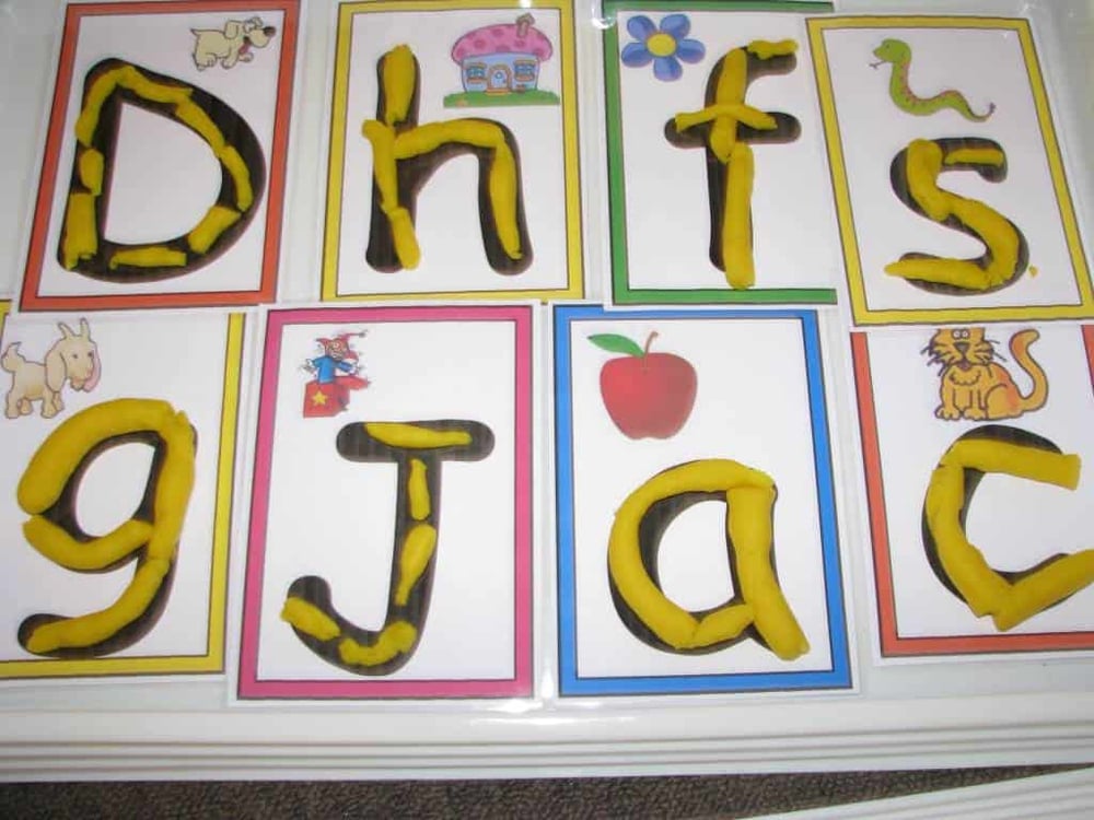 Alphabet games for preschoolers, DIY alphabet crafts for kids