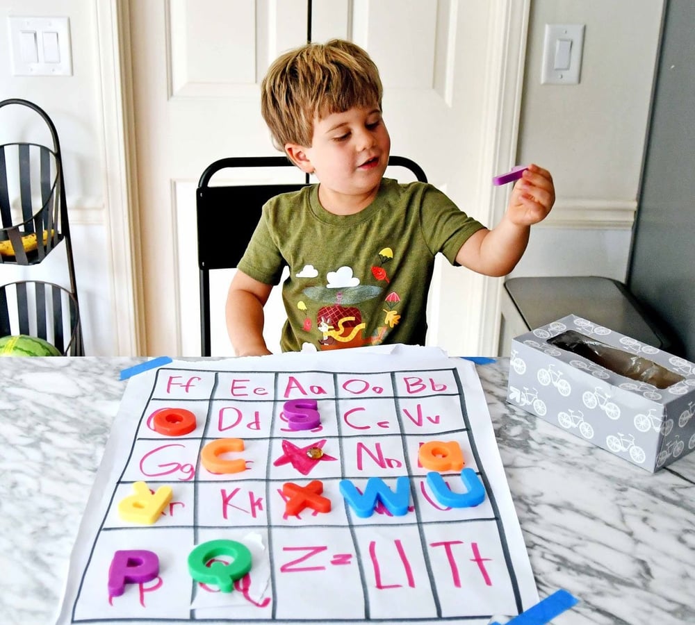 Easy alphabet activities at home	, Best alphabet apps for kids