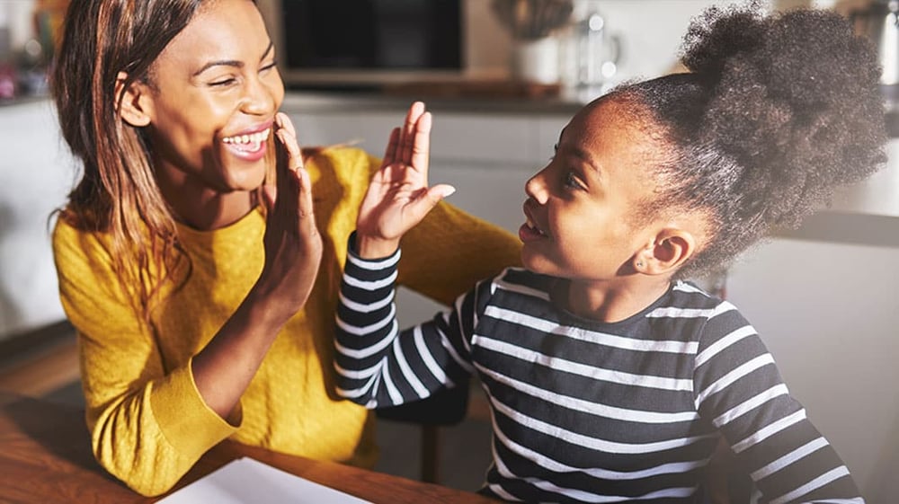 Encourage your child to view challenges as opportunities to learn