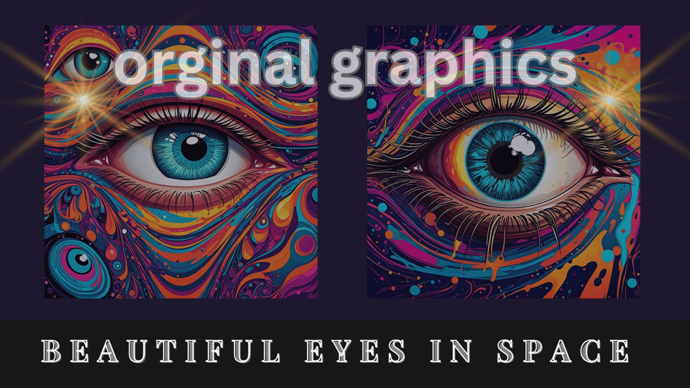 Beautiful Eyes In Space - Kicki E Johansson