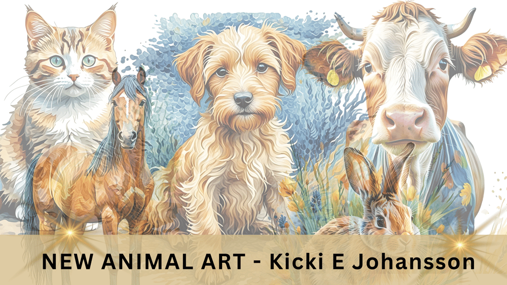 New Animal Art - Kicki E Johansson