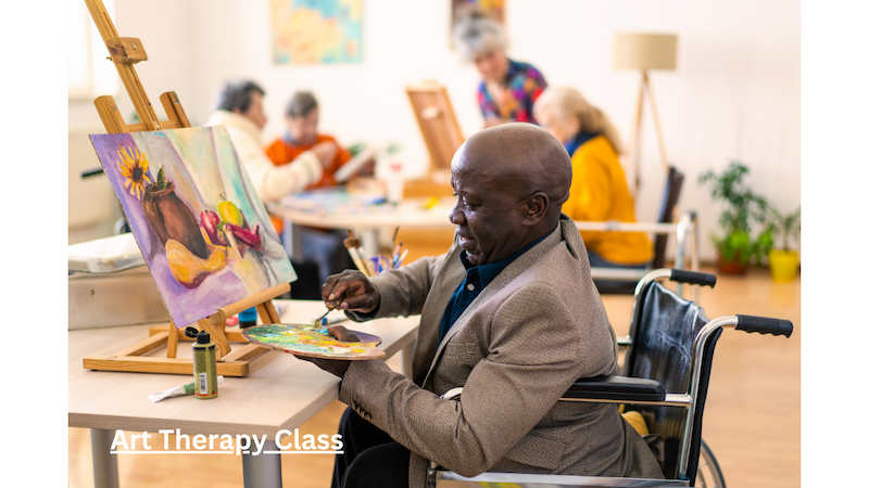 art therapy class