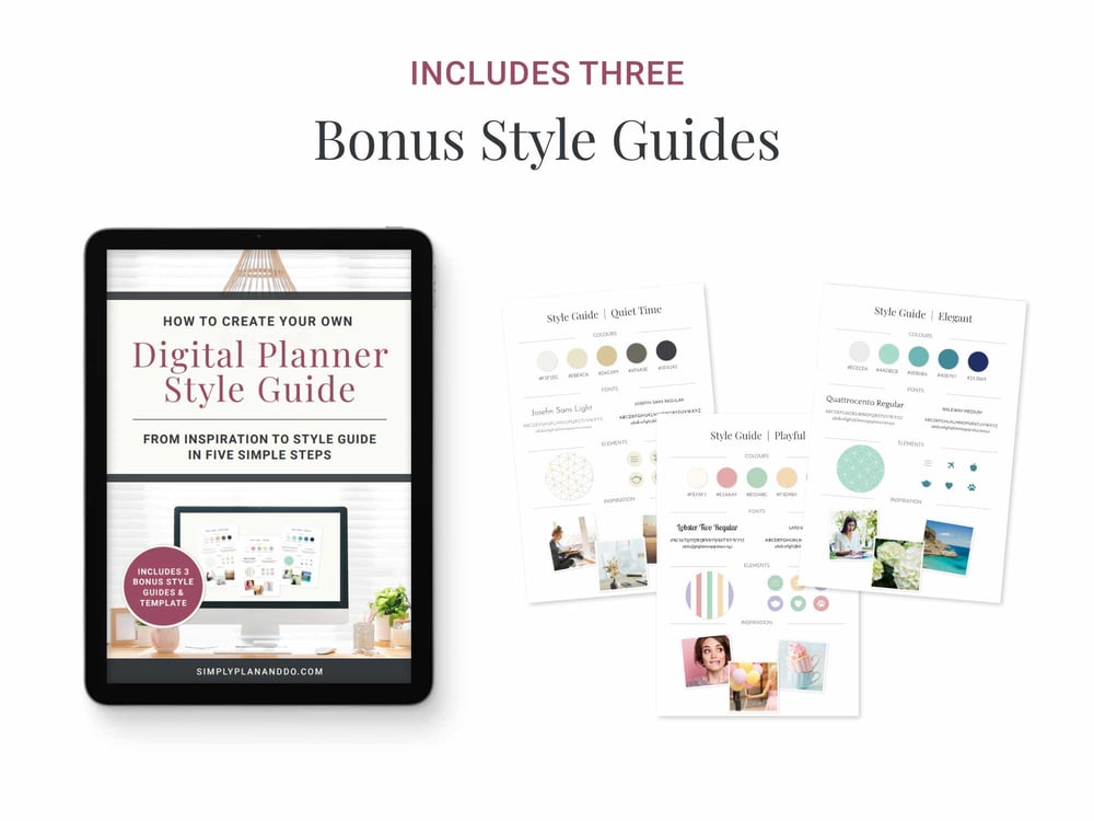 digital planner style guide ebook