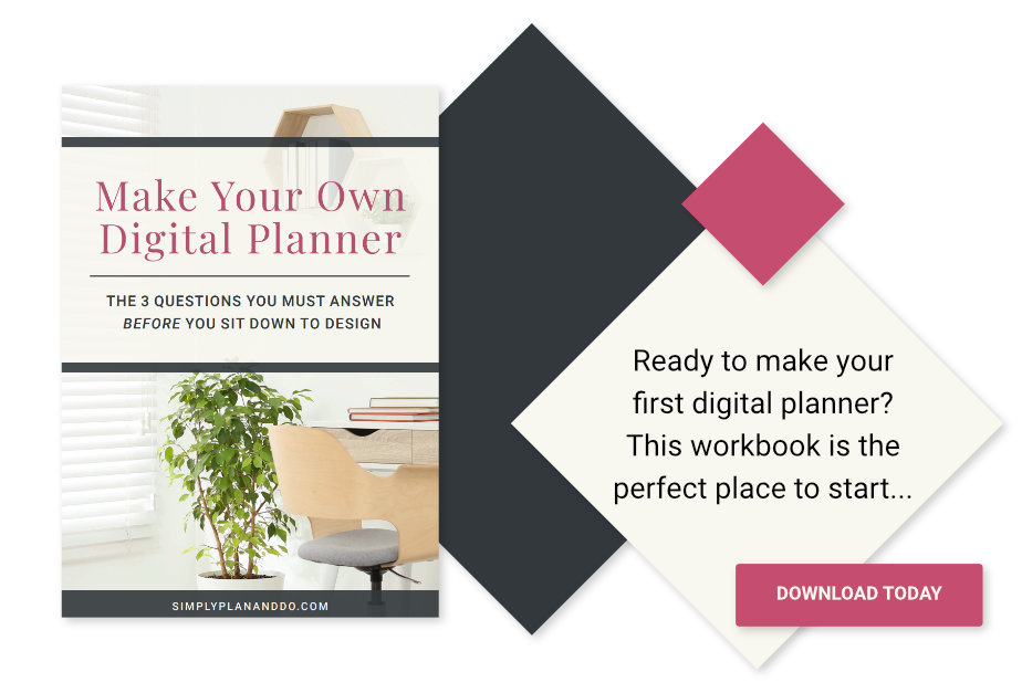 Make Your Own Digital Planner Workbook