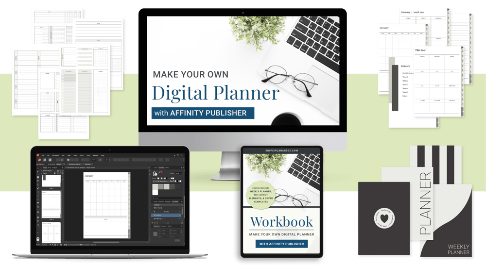 Make Your Own Digital Planner with Templates & Affinity Publisher